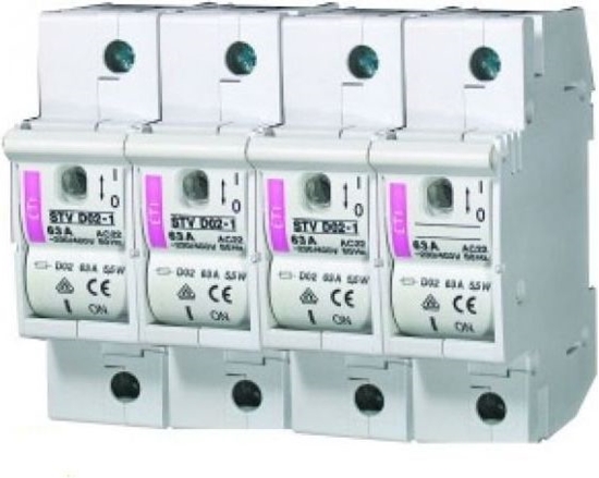 Picture of Eti-Polam Rozcznik bezpiecznikowy 3+N 63A STV D02 (002271005)