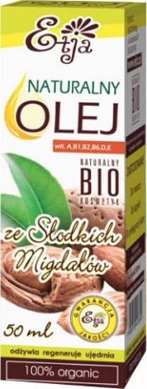 Picture of Etja Naturalny Olej ze sodkich migdaów bio 50ml