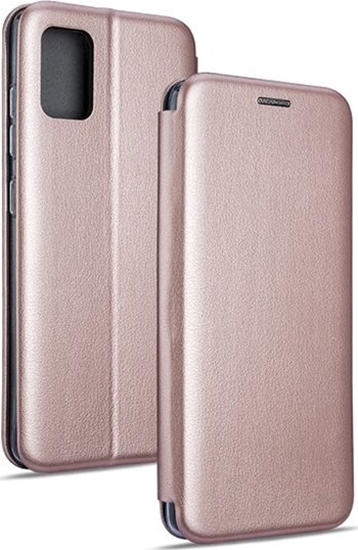 Изображение Etui Book Magnetic Samsung A20s A207 róowo-zoty/rose gold