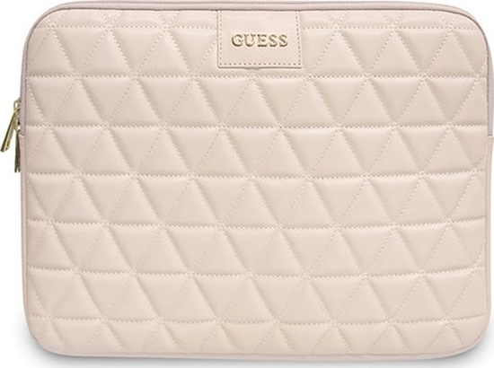 Picture of Etui na tablet Guess Guess Sleeve GUCS13QLPK 13 róowy /pink Quilted uniwersalny