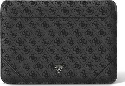 Picture of Etui na tablet Guess Guess Sleeve GUCS14P4TK 13/14" czarny/black 4G Uptown Triangle logo