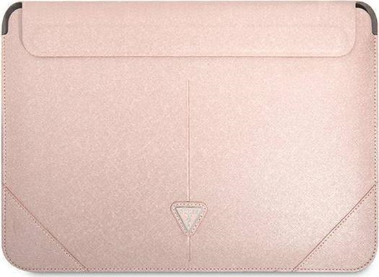 Picture of Etui na tablet Guess Guess Sleeve GUCS14PSATLP 13/14" róowy /pink Saffiano Triangle Logo