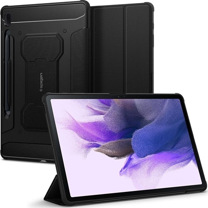 Изображение Etui na tablet Spigen Etui Spigen Rugged Armor Pro Samsung Galaxy Tab S7 FE 5G 12.4 Black