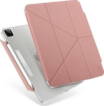 Изображение Etui na tablet Uniq UNIQ etui Camden iPad Pro 11" (2021) różowy/peony pink Antimicrobial