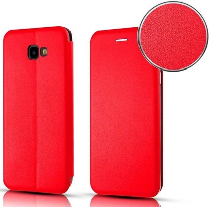 Изображение Etui XIAOMI MI 11 5G portfel z klapką skóra ekologiczna Flip Elegance czerwone