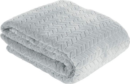 Picture of Eurofirany Narzuta Koc Mikki Flanelowy Cindy Srebrny 200x220