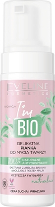 Изображение Eveline I`m Bio delikatna pianka do mycia twarzy cera sucha i wrażliwa 150 ml