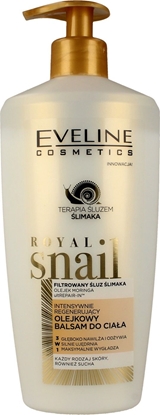 Attēls no Eveline Royal Snail intensywnie regenerujcy olejkowy balsam do ciaa 350ml