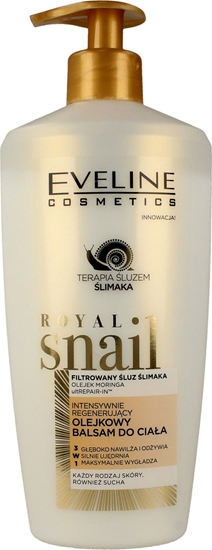 Picture of Eveline Royal Snail intensywnie regenerujcy olejkowy balsam do ciaa 350ml
