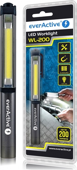 Picture of Latarka warsztatowa inspekcyjna LED WL-200 diodowa 3W COB