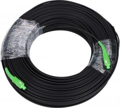 Attēls no ExtraLink EXTRALINK PATCHCORD SC/APC-SC/APC SM G.657A2 SIMPLEX 80M FLAT DROP