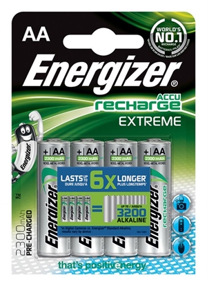 Изображение Energizer Akumulator Extreme AA / R6 2300mAh 4 szt.