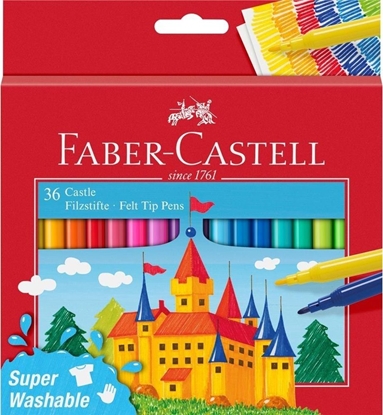 Picture of Faber-Castell Flamastry Zamek 36 kolorów FABER CASTELL