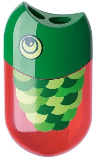 Picture of Faber-Castell Temperówka podwójna z gumk. Rybka (183525 FC)