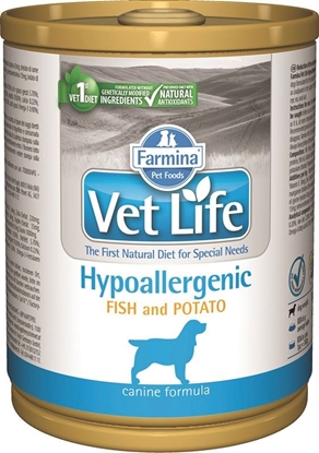 Attēls no Farmina Pet Foods Karma Vet Life Hypoallergenic Fish&Potato 300g