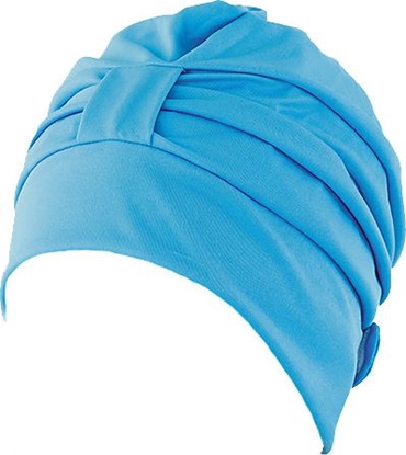 Attēls no Fashy Plaukimo kepuraitė moterims FASHY Fabric Swim, mėlyna