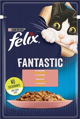 Attēls no Felix FELIX Fantastic Karma dla kotów z łososiem w galaretce