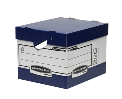 Picture of Fellowes 0038801 file storage box Paper Blue