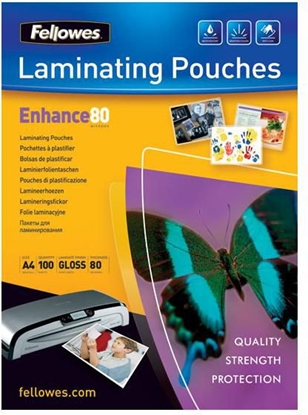 Изображение Fellowes 5306101 laminator pouch 100 pc(s)