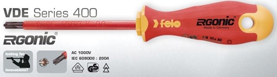 Picture of Felo Wkrtak krzyowy H2 Ergonic 400 VDE izolowany 1000V 100 x 6mm (41620390)