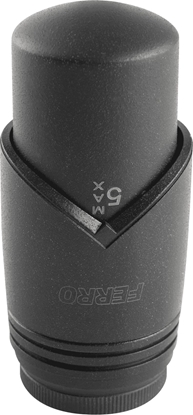 Attēls no Ferro GT33B gowica termostatyczna cieczowa, antracyt blister (G.Z.GOWICA.FERRO-GT33B)