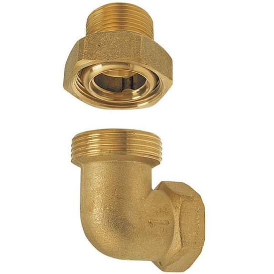 Picture of Ferro rubunek ktowy 1" mosiny SGU8