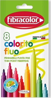 Picture of Fibracolor Pisaki Colorito Fluo 8 kolorów FIBRACOLOR
