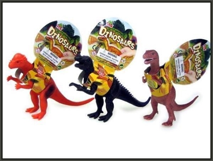 Attēls no Figurka Hipo Dinozaur z głosem 25cm mix kolorów i wzorów HIPO cena za 1 sztukę