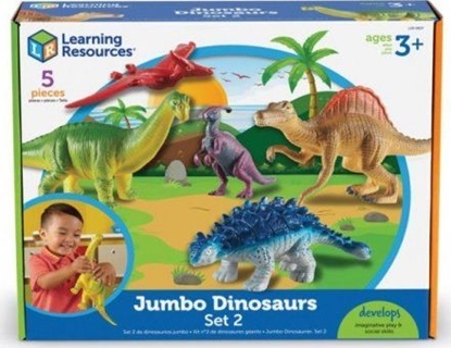 Attēls no Figurka Learning Resources Jumbo - Dinozaury II (LER0837)
