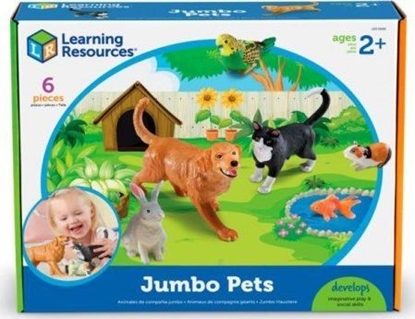 Изображение Figurka Learning Resources Jumbo - Zwierzęta domowe (LER0688)