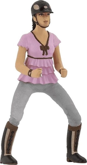 Picture of Figurka Papo Jedziec dziewczyna róowa