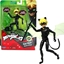 Изображение Figurka Playmates Toys Miraculous - Czarny Kot i akcesoria (50403)