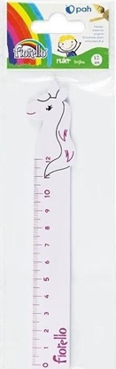 Picture of Fiorello Linijka drewniana 12cm jednoroec FIORELLO