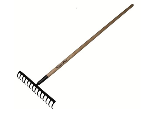 Picture of Fiskars Grabie ogrodowe Solid 30.5 cm z trzonkiem 1014811