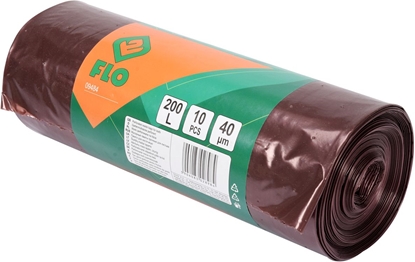 Attēls no Flo Worki perforowane 200L na licie i lekkie odpady ogrodowe 10szt. (09484)