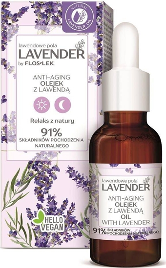 Изображение Floslek Lavender Anti-Aging olejek z lawend 30ml