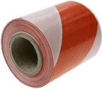 Attēls no FOLIA Tama ostrzgawcza Folia 100m biao-czerwona