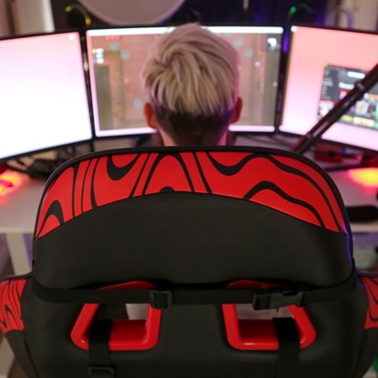 Picture of Fotel Clutch Chairz „PewDiePie” Edition Throttle czerwony (THPDP1)