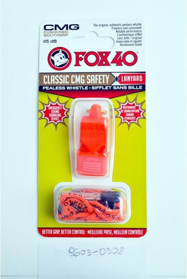 Picture of Fox40 Gwizdek 40 CMG Classic Safety + Sznurek Pomaraczowy (9603-0308)