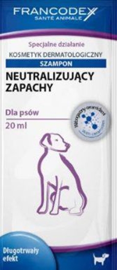 Изображение Francodex Szampon dla psów neutralizujący zapachy saszetka 20 ml