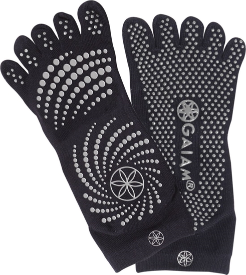 Picture of Gaiam GAIAM SKARPETKI ANTYPOLIZGOWE CZARNE S/M 52223