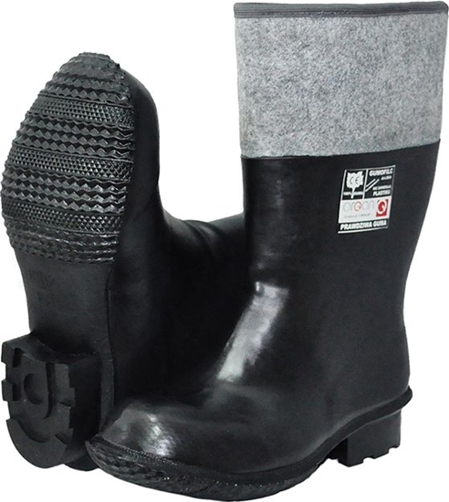 Изображение Galmag Kalosze filcowo-gumowe czarne rozmiar 47 (06A-47)