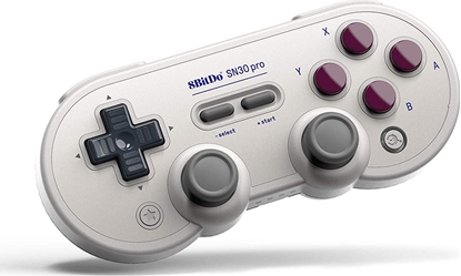 Picture of 8Bitdo SN30 Pro Grey Bluetooth/USB Gamepad Analogue / Digital Android
