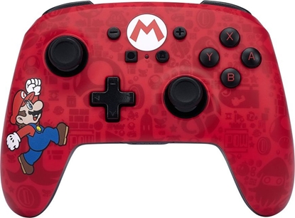 Attēls no Pad PowerA bezprzewodowy Here We Go Mario (1525741-01)