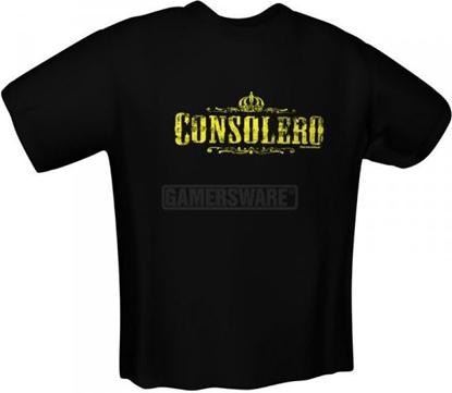 Attēls no GamersWear CONSOLERO T-Shirt czarna (M) ( 5106-M )
