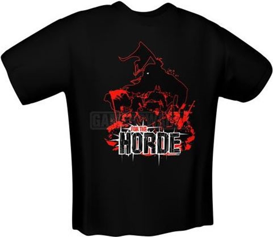 Picture of GamersWear FOR THE HORDE T-Shirt czarna (M) ( 5138-M )