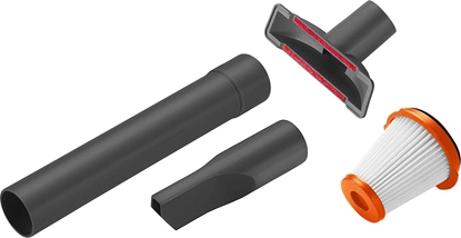 Attēls no Gardena GARDENA Accessories Set for outdoor handheld vacuum cleaner Easy Clean Li, nozzle (black, 4 pieces)