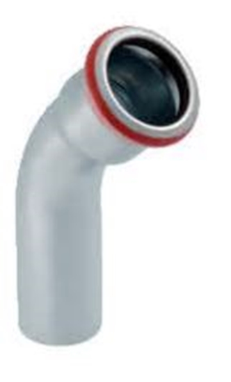 Picture of Geberit Kolano 45° Mapress C-Stahl jednokielichowe 54mm (23708)