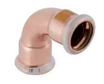 Изображение Geberit Kolano 90° Mapress Kupfer Gas 18mm (34501)