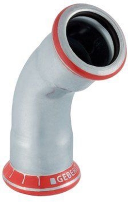 Изображение Geberit Mapress C-Stahl - kolano 45st fi 66.7 (20612)